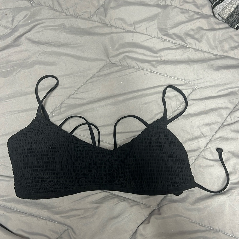 Black Hollister Bikini Top